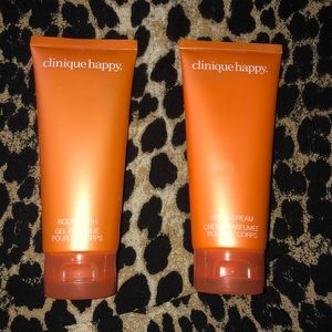 Brand new Clinique Happy Body wash & Body Cream